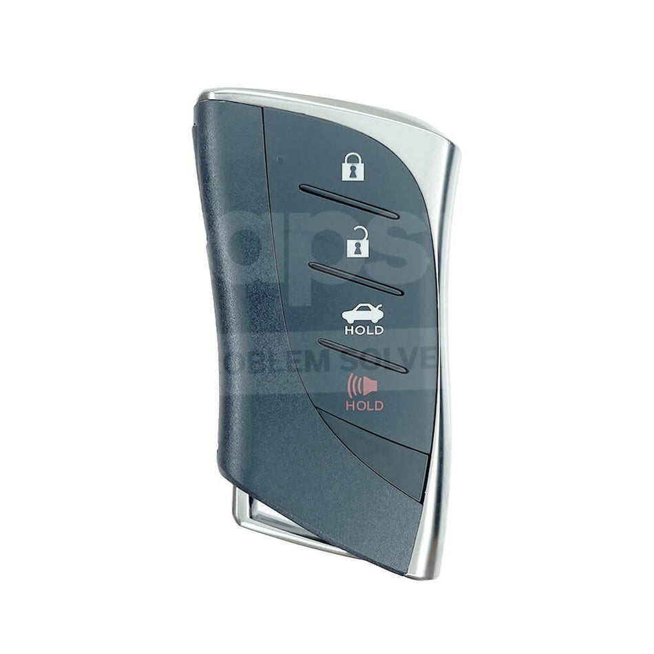 LEXUS 3+1 Buttons Smart/Prox Remote Key Shell/Case TOY40 Emergency Blade