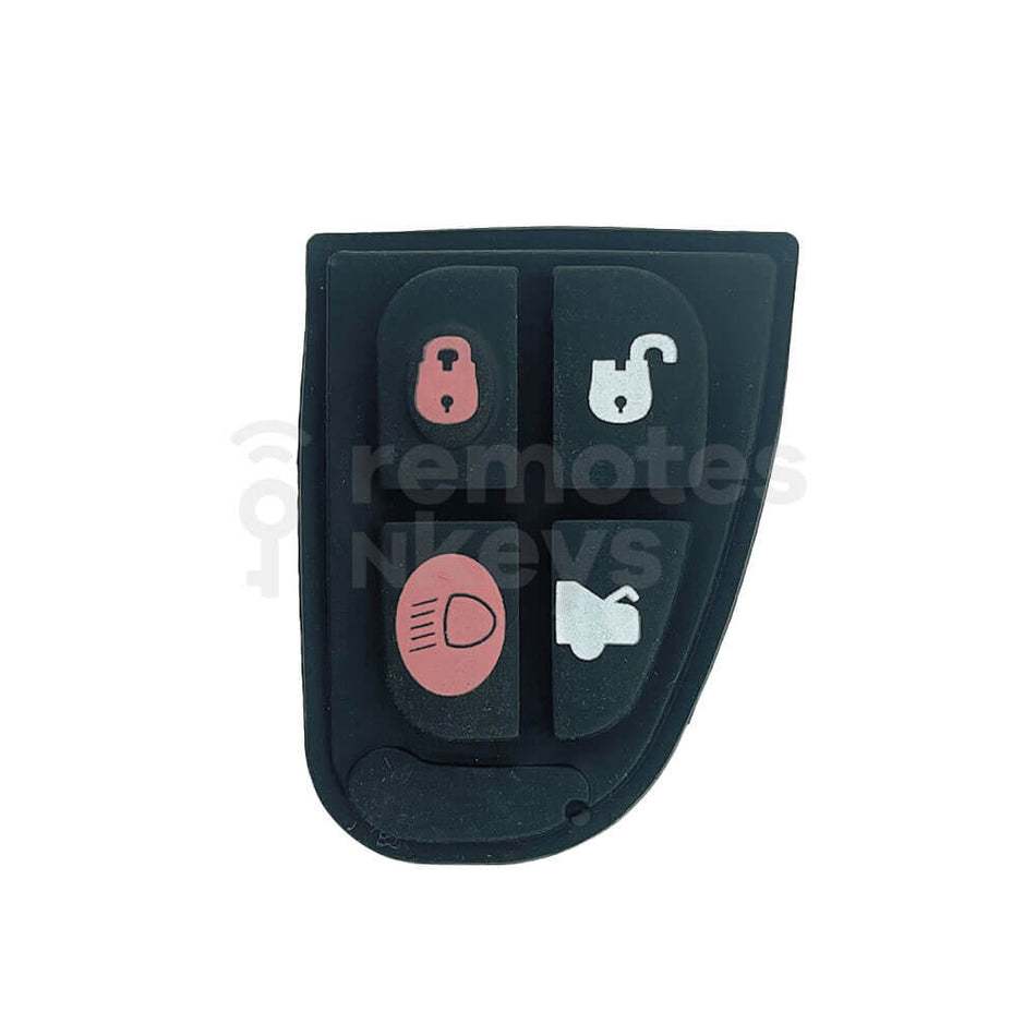 Jaguar Remote Key 4 Buttons Rubber Set