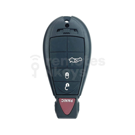 Chrysler Jeep Dodge 3+1 Buttons Smart Remote Key Shell/Case With Car Trunk Button