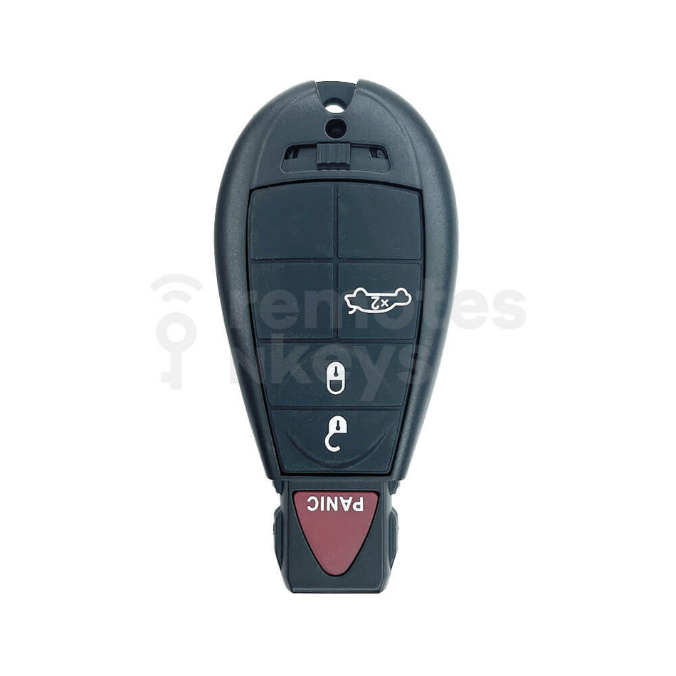 Chrysler Jeep Dodge 3+1 Buttons Smart Remote Key Shell/Case With Car Trunk Button