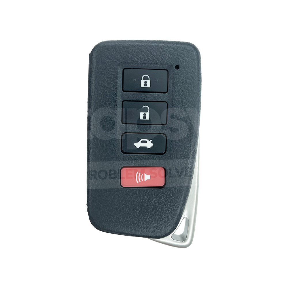LEXUS 4 Buttons Smart/Prox Remote Key Shell/Case TOY40 Emergency Blade