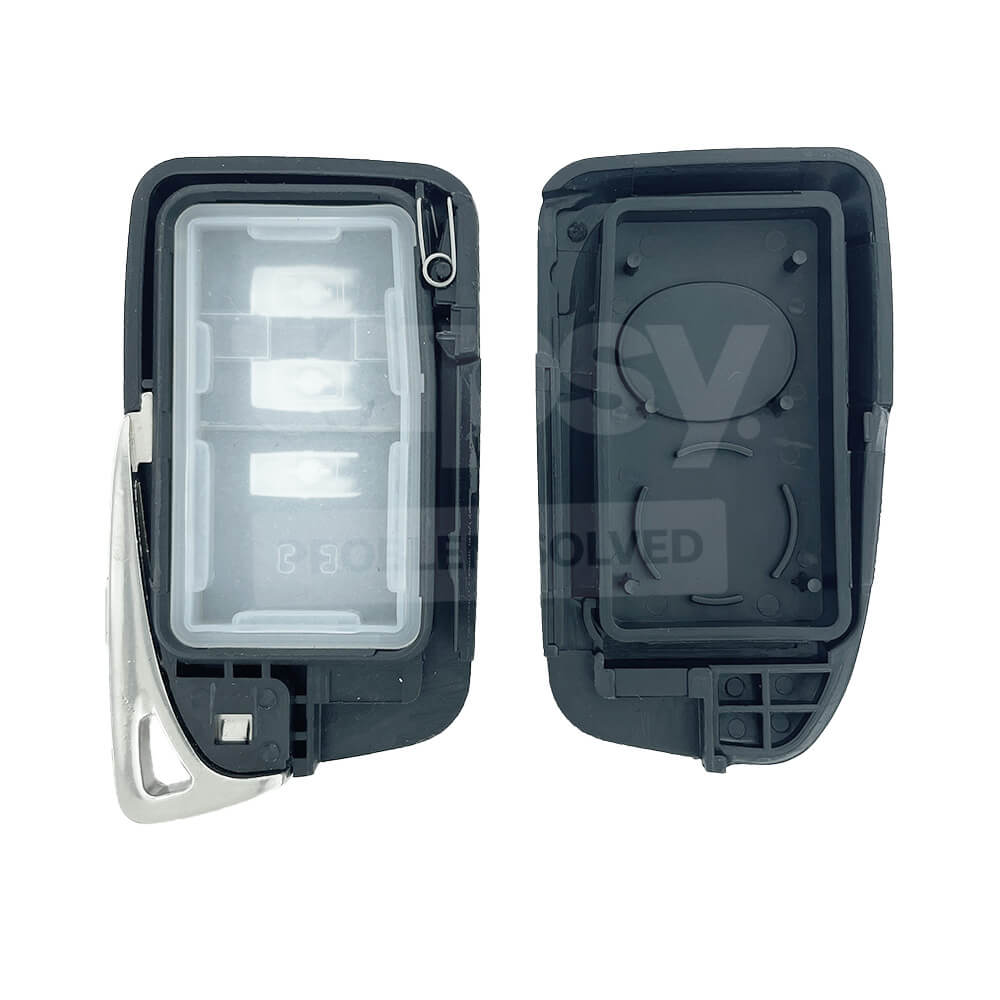 LEXUS 3 Buttons Smart/Prox Remote Key Shell/Case TOY40 Emergency Blade