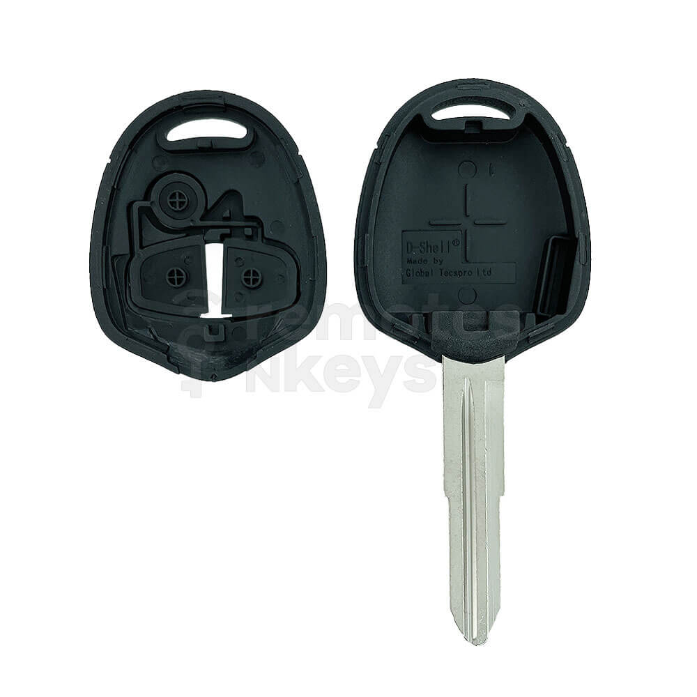 MITSUBISHI 3 Buttons Remote Key Shell MIT8 Blade