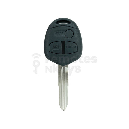 MITSUBISHI 3 Buttons Remote Key Shell MIT8 Blade