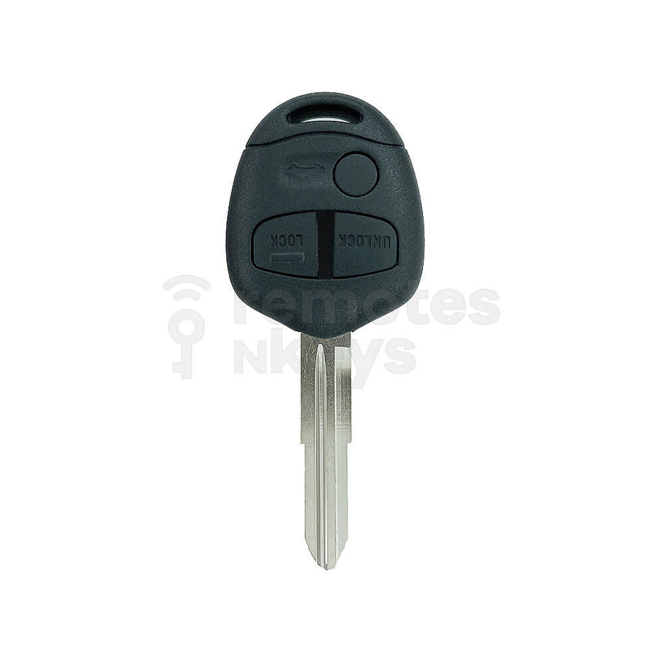 MITSUBISHI 3 Buttons Remote Key Shell MIT8 Blade