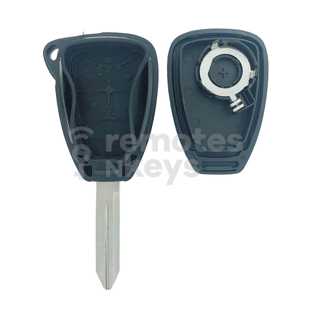 Chrysler Jeep Dodge 3 Buttons Remote Key Shell/Case CY24 Blade