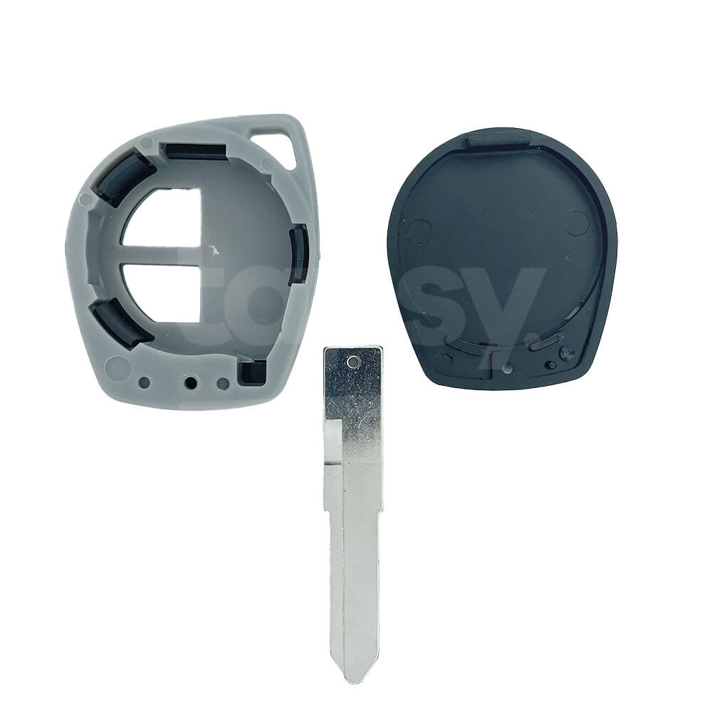 Suzuki 2 Buttons Remote Key Shell For Integrated Board Chip HU133R Blade