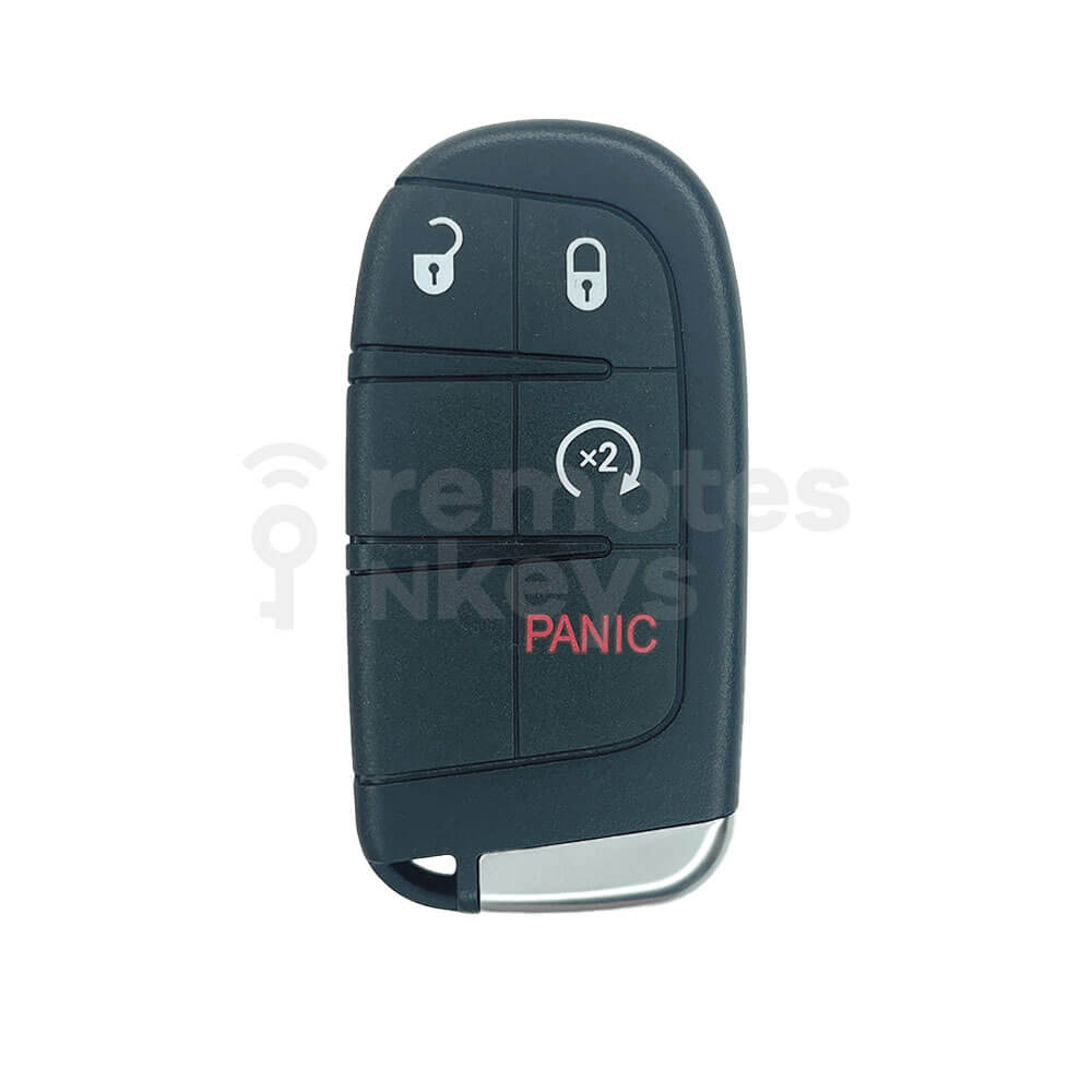 Chrysler Jeep Dodge 3+1 Buttons Smart Remote Key Shell/Case With Remote Start Button