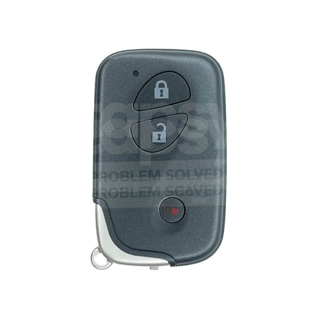 LEXUS 2+1 Buttons Smart/Prox Remote Key Shell/Case TOY48 Emergency Blade