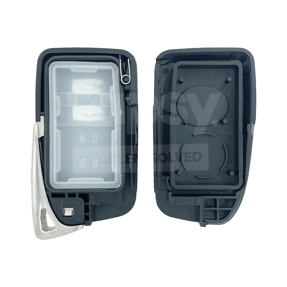 LEXUS 2 Buttons Smart/Prox Remote Key Shell/Case TOY40 Emergency Blade