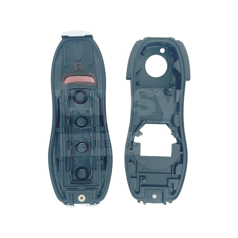 PORSCHE Macan 3 Buttons Smart Remote Key Shell/Case HU66 Emergency Blade