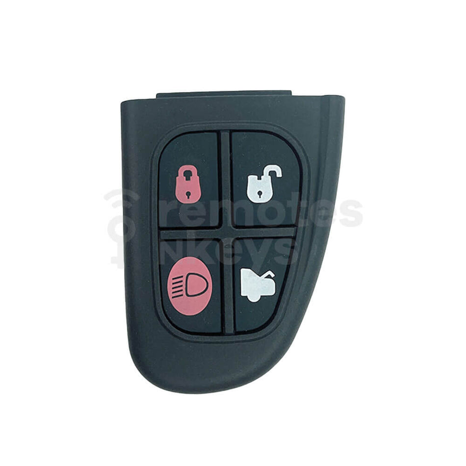 Jaguar 4 Buttons Flip Remote Key Shell/Case