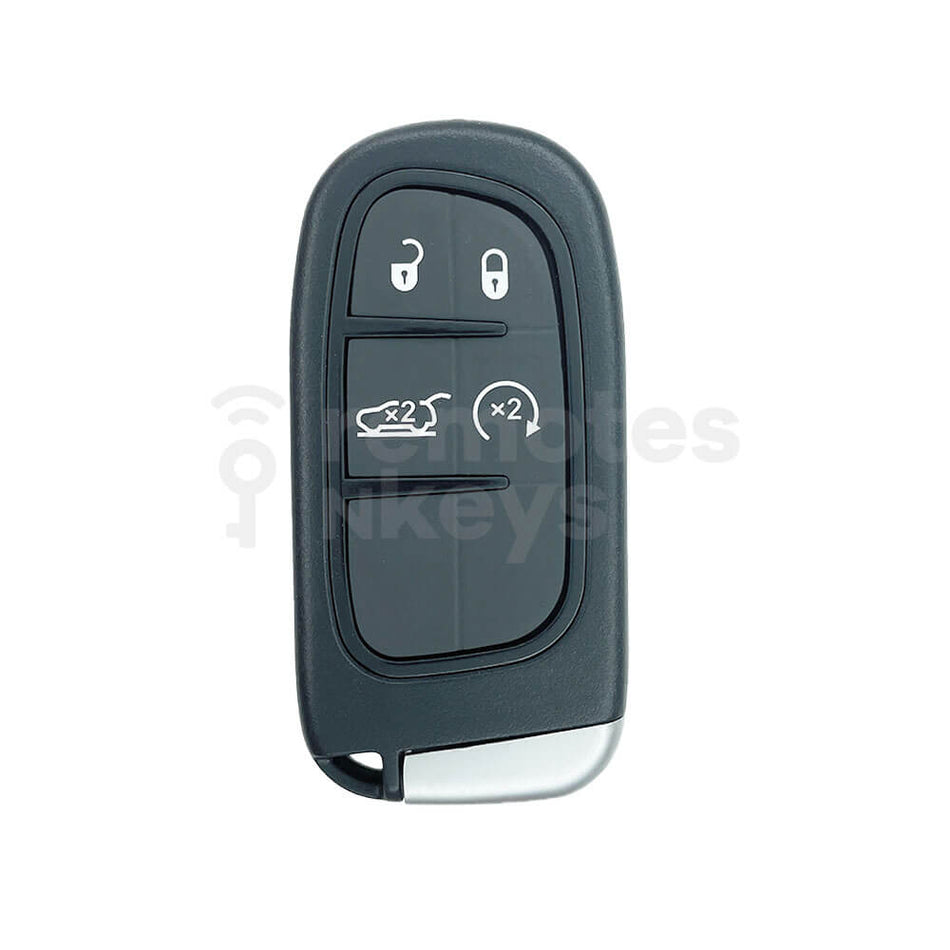 Chrysler Jeep Dodge 2015- 4 Buttons Smart Remote Key Shell/Case With Remote Start/SUV Button