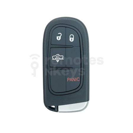 Jeep Dodge 2015- 3+1 Buttons Smart Remote Key Shell/Case With Truck Button