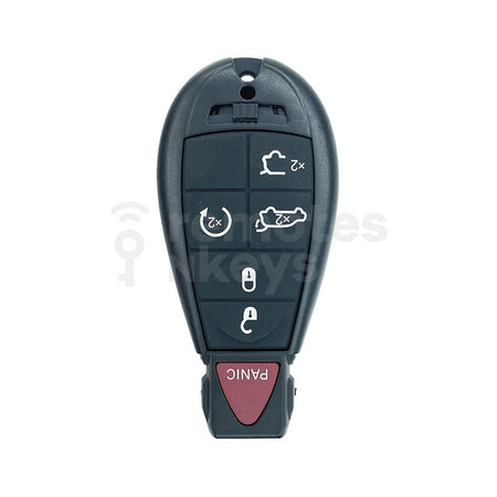 Chrysler Jeep Dodge 5+1 Buttons Smart Remote Key Shell/Case With SUV/Remote Start Button