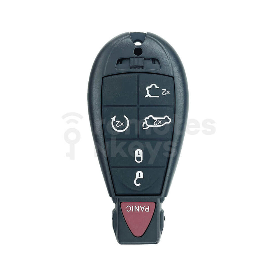 Chrysler Jeep Dodge 5+1 Buttons Smart Remote Key Shell/Case With SUV/Remote Start Button