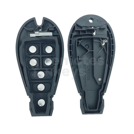 Chrysler Jeep Dodge 6+1 Buttons Fobik Remote Key Shell/Case With SUV/Remote Start/Slider Doors Button