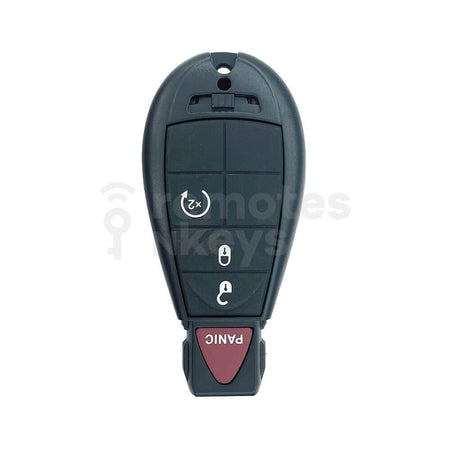 Chrysler Jeep Dodge 3+1 Buttons Smart Remote Key Shell/Case With Remote Start Button