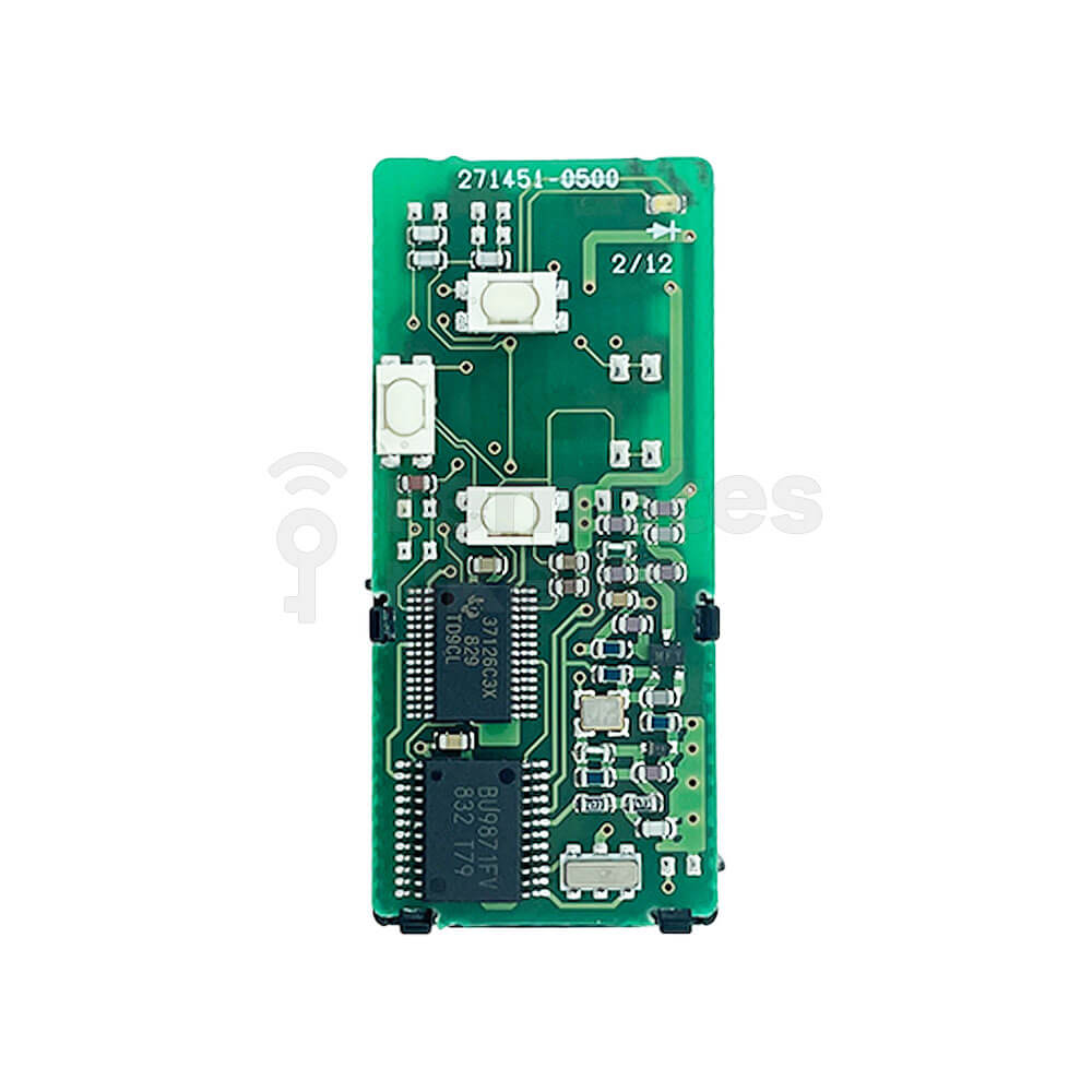 Toyota Smart Key 3 Buttons Slider Door 4D 71 312MHz 89904-28500 PCB 271451-0500