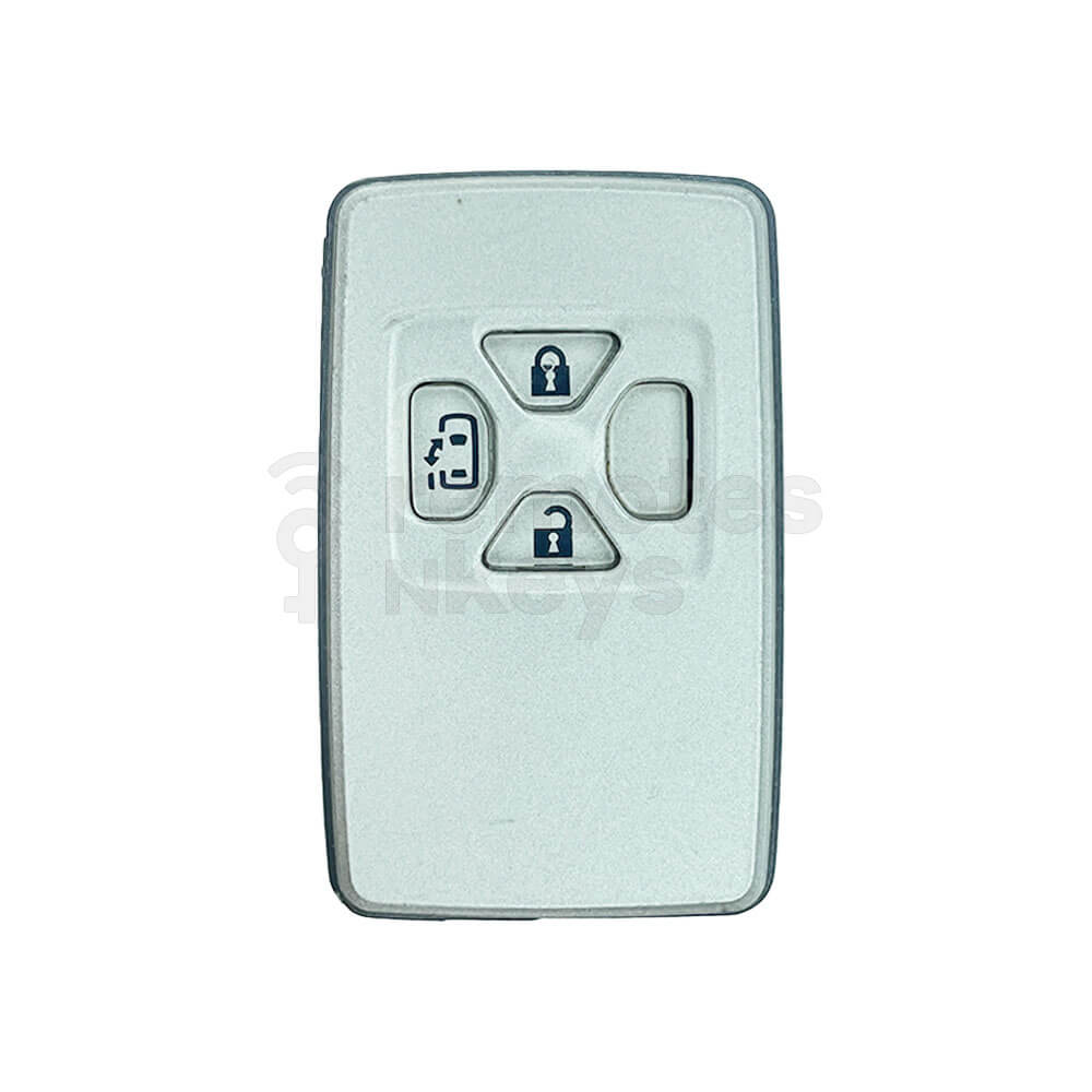 Toyota Smart Key 3 Buttons Slider Door 4D 71 312MHz 89904-28500 PCB 271451-0500