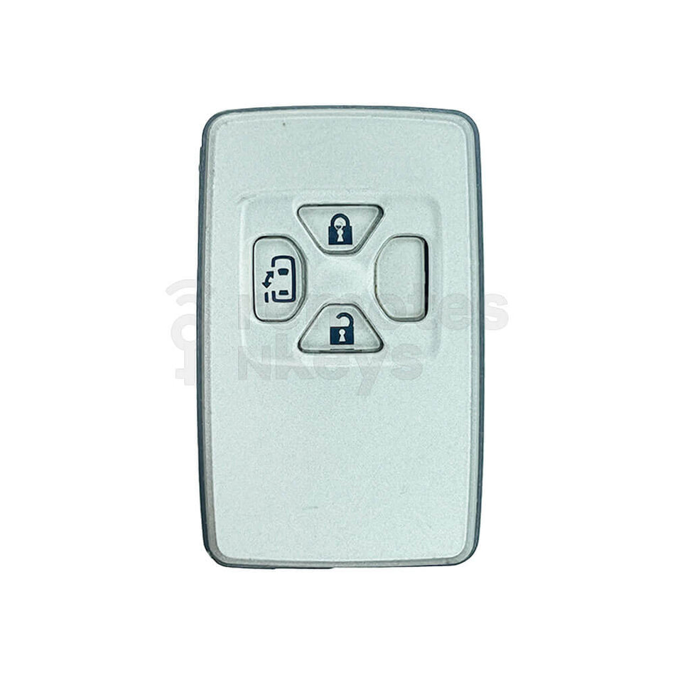 Toyota Smart Key 3 Buttons Slider Door 4D 71 312MHz 89904-28500 PCB 271451-0500
