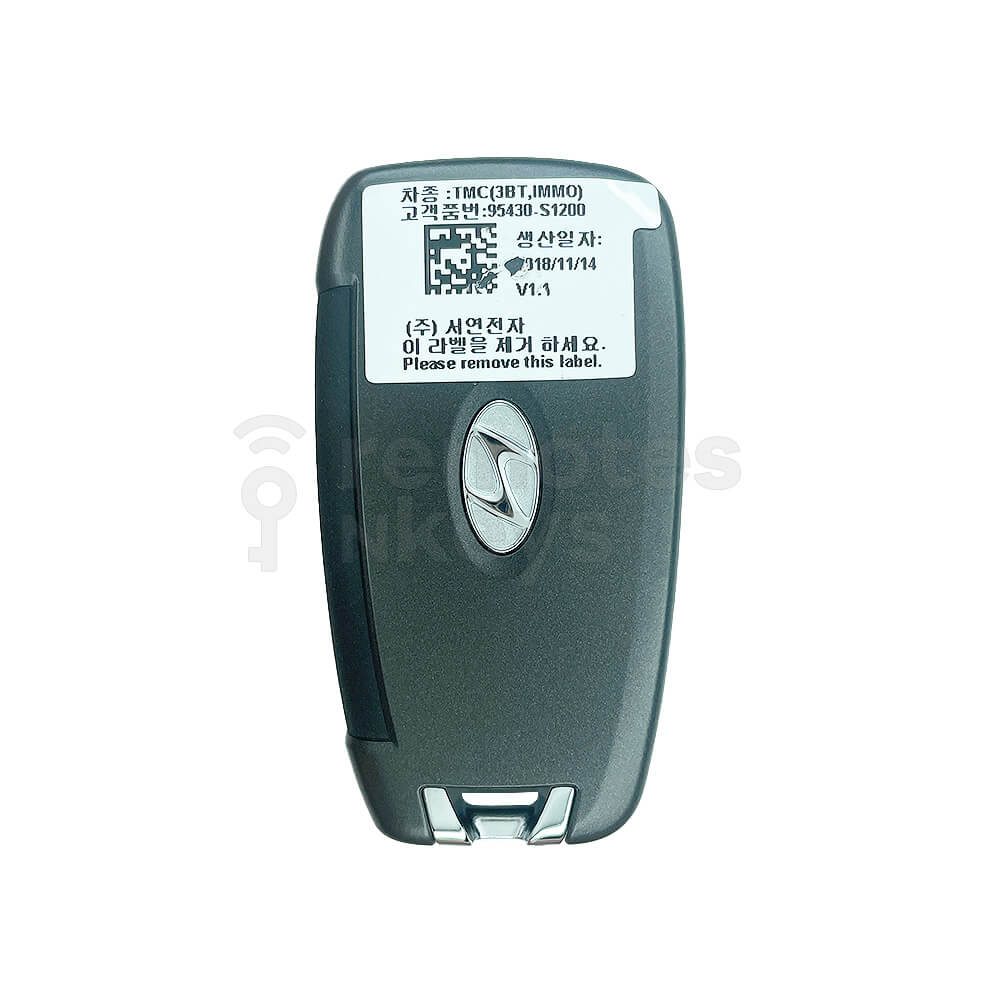 Hyundai Santa Fe 2018-2019 Original 3 Buttons Flip Remote Key 433MHz 95430-S1200 FCC ID: RKE-4F39