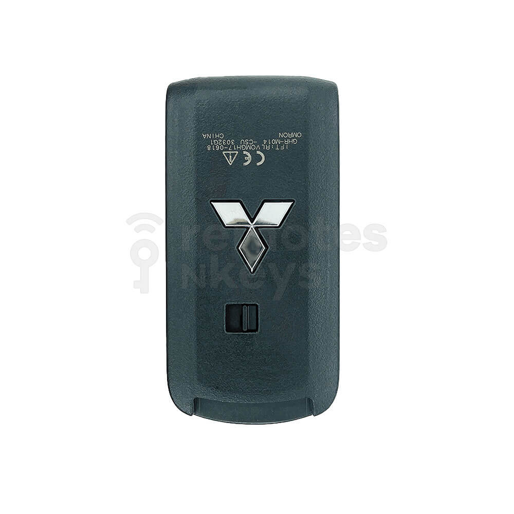 Mitsubishi Pajero Sport/Eclipse Cross 2018-2022 Original 3 Buttons Smart Remote Key ID47 433MHz FCC ID: GHR-M014