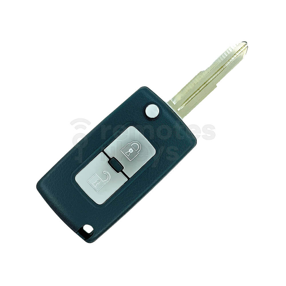 Mitsubishi Pajero 2014-2021 Genuine 2 Buttons Flip Remote Key ID46 433MHz 6370B882 FCC ID: G8D-635M-A