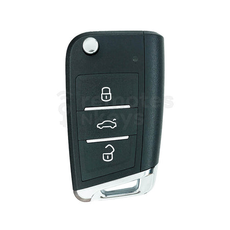Xhorse VVDI Key Tool VVDI2 Flip Remote Key 3 Buttons MQB Type XEMQB1EN