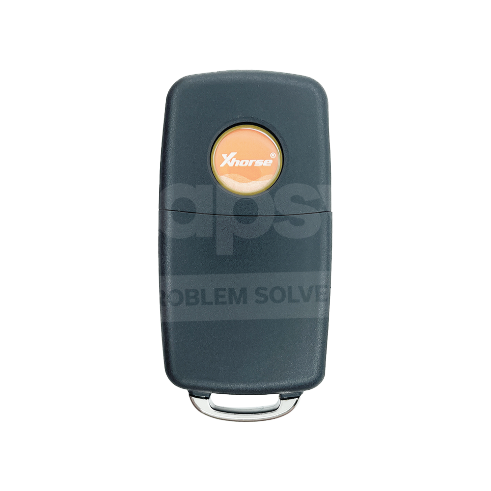 Xhorse VVDI Key Tool VVDI2 Flip Remote Key 3 Buttons VW Type Built-in XT27B Super Chip XEB510EN