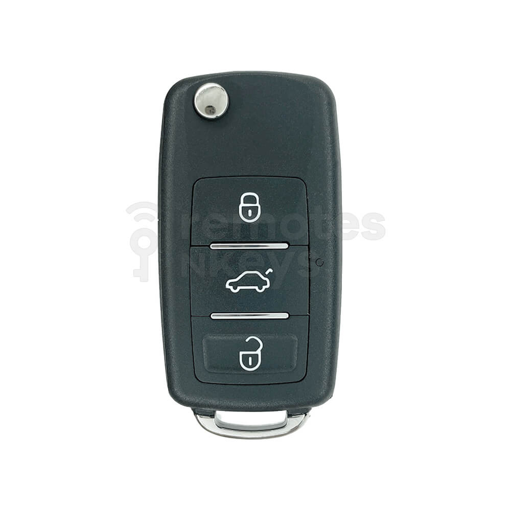 Xhorse VVDI Key Tool VVDI2 Flip 3 Buttons Wire Remote Key XKB510EN