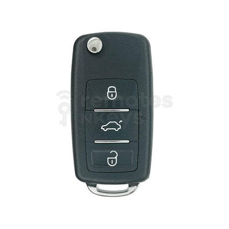 Xhorse VVDI Key Tool VVDI2 Flip 3 Buttons Wire Remote Key XKB510EN