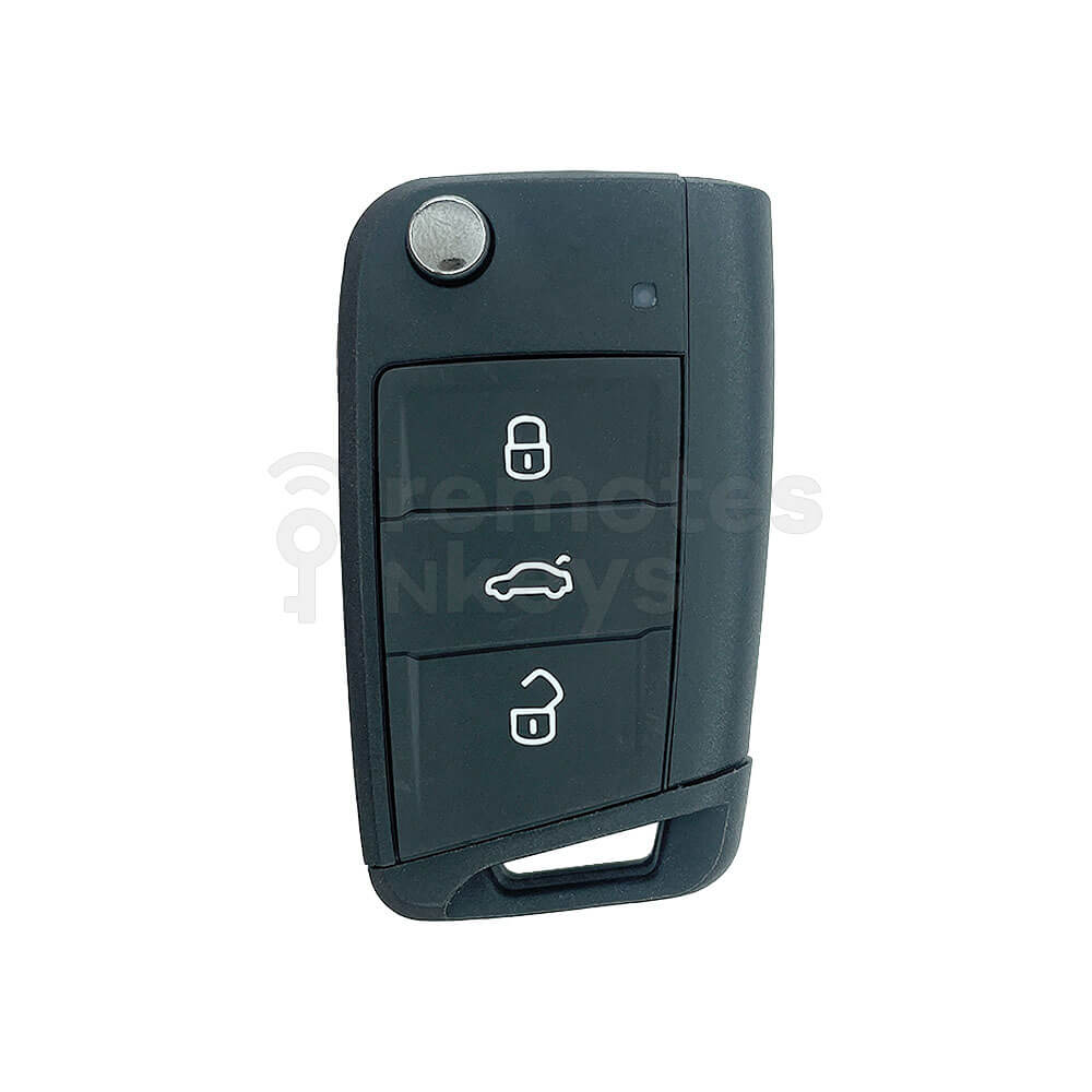 Volkswagen Polo/Tiguan 2014 3 Buttons Remote Key Shell/Case HU162 Blade
