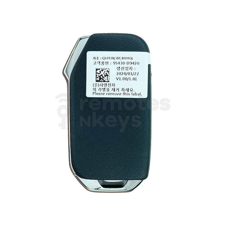Kia Sportage 2020 Original 3 Buttons Flip Remote Key 433MHz 95430-D9420