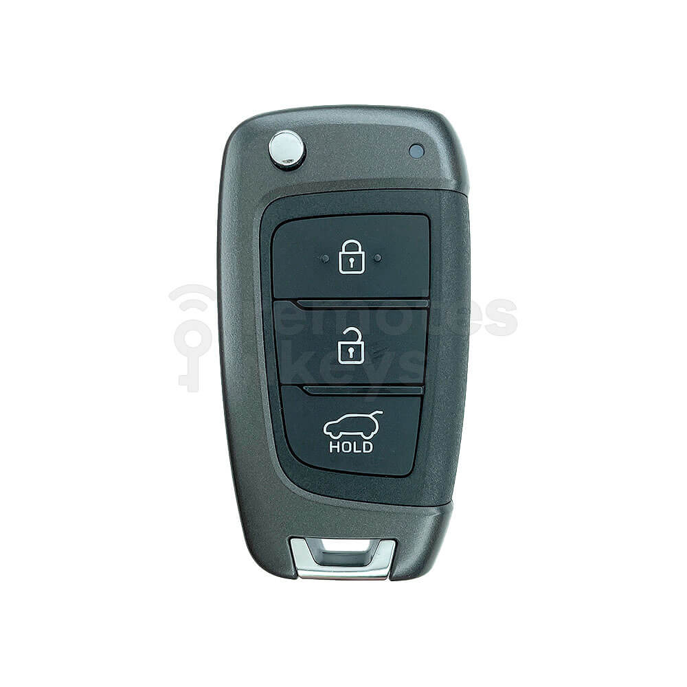 Hyundai Venue 2019-2022 Original 3 Buttons Flip Remote Key 4A 433MHz 95430-K2200 FCC ID: SY5FD1GRGE03
