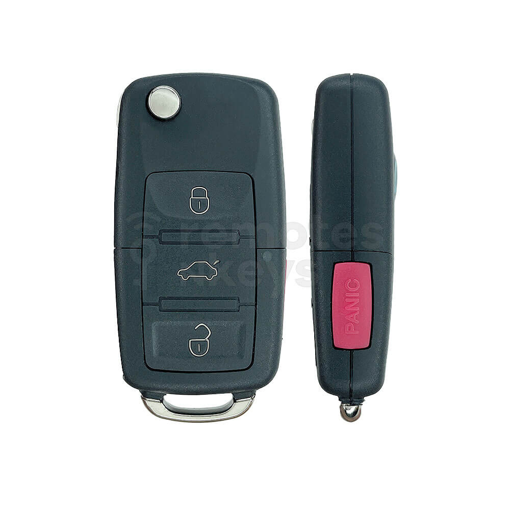  Keydiy KD Universal Flip Remote Key 3+1 Buttons Volkswagen Type B01-3+1