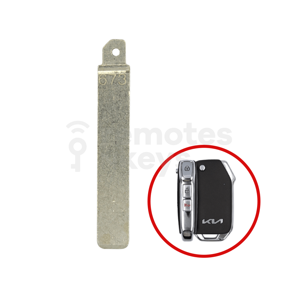 KIA Cerato 2018 Flip Remote Key Blade KIA9TE 81996-M6100