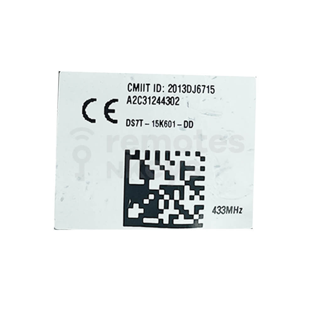 FORD Mustang 2015-2017 Genuine 3 Buttons Smart Remote Key 433MHz DS7T-15K601-DB
