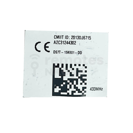 FORD Mustang 2015-2017 Genuine 3 Buttons Smart Remote Key 433MHz DS7T-15K601-DB