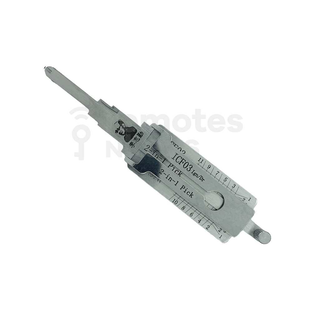 MAZDA/FORD ICF03 Original Lishi 2-In-1 Pick Decoder (Ignition/Door) 