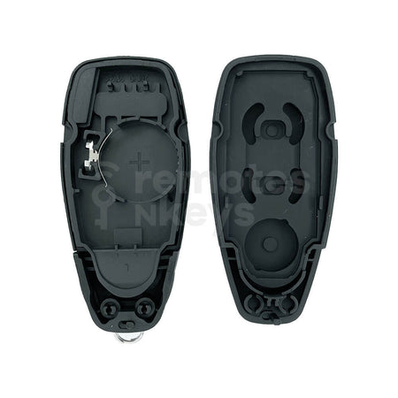 Ford 2 Buttons Smart Remote Key Shell/Case With HU101 Emergency Blade